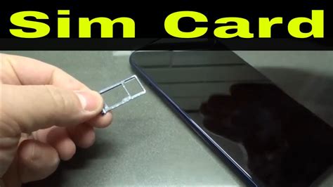 sim card tray|how to insert sim card.